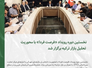 نخستین دوره رویداد «فرصت فردا» با محوریت تحلیل بازار ترکیه برگزار شد